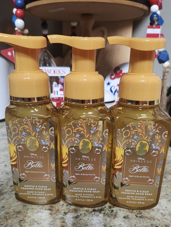 Bath & Body Works Other - Bath and Body Works x Disney "Belle" Foaming Hand Soap Bundle of 3